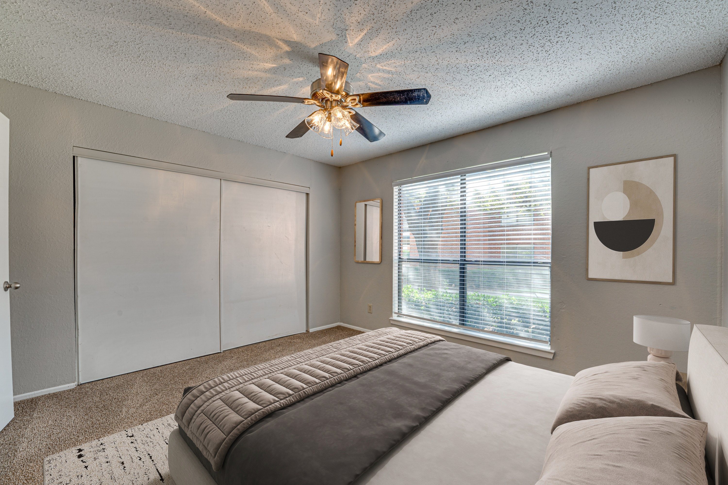 Cozy Bedroom at Bardin Oaks Apartments, Arlington, Texas